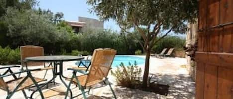 Cottage, Private Pool | Terrace/patio