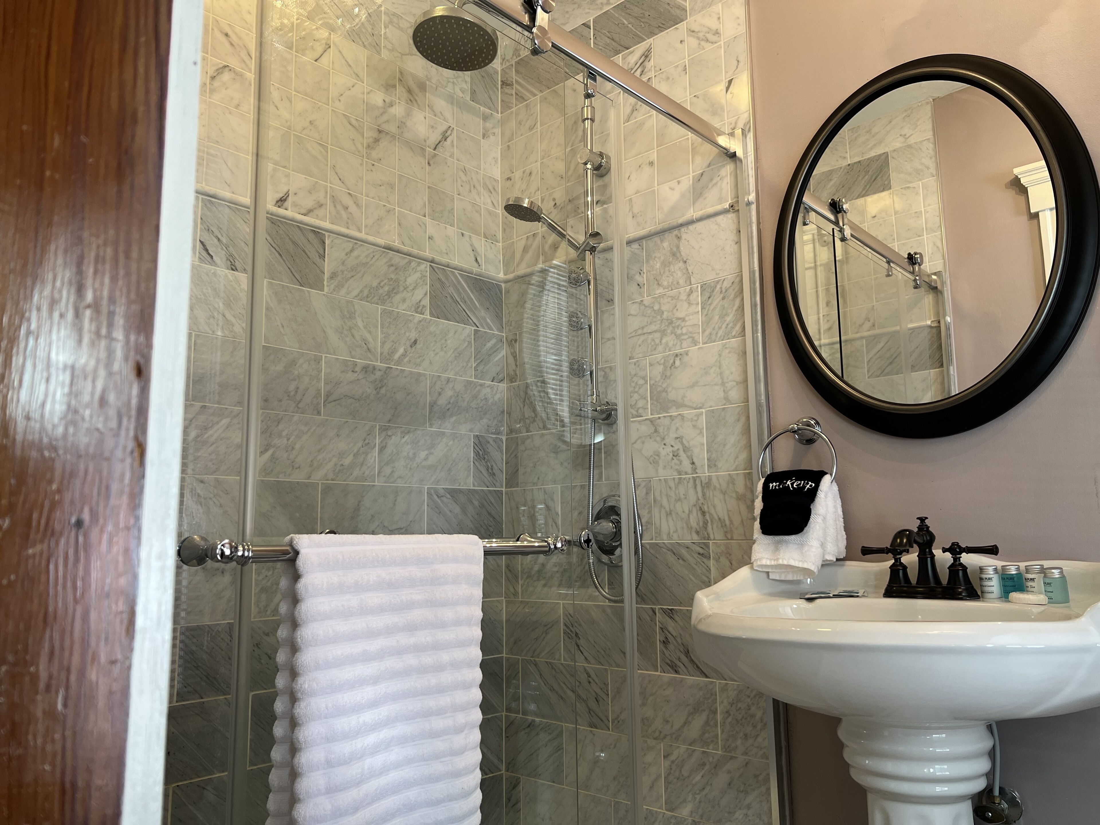 premium room, balcony (pearl house 4; 2nd floor-stairs only ) | bathroom | bathtub, free toiletries, hair dryer, towels