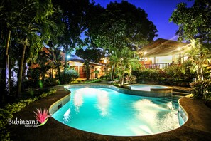 Outdoor pool - Bubinzana Magical Lodge (Tarapoto)