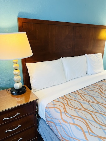 Wifi gratis y ropa de cama