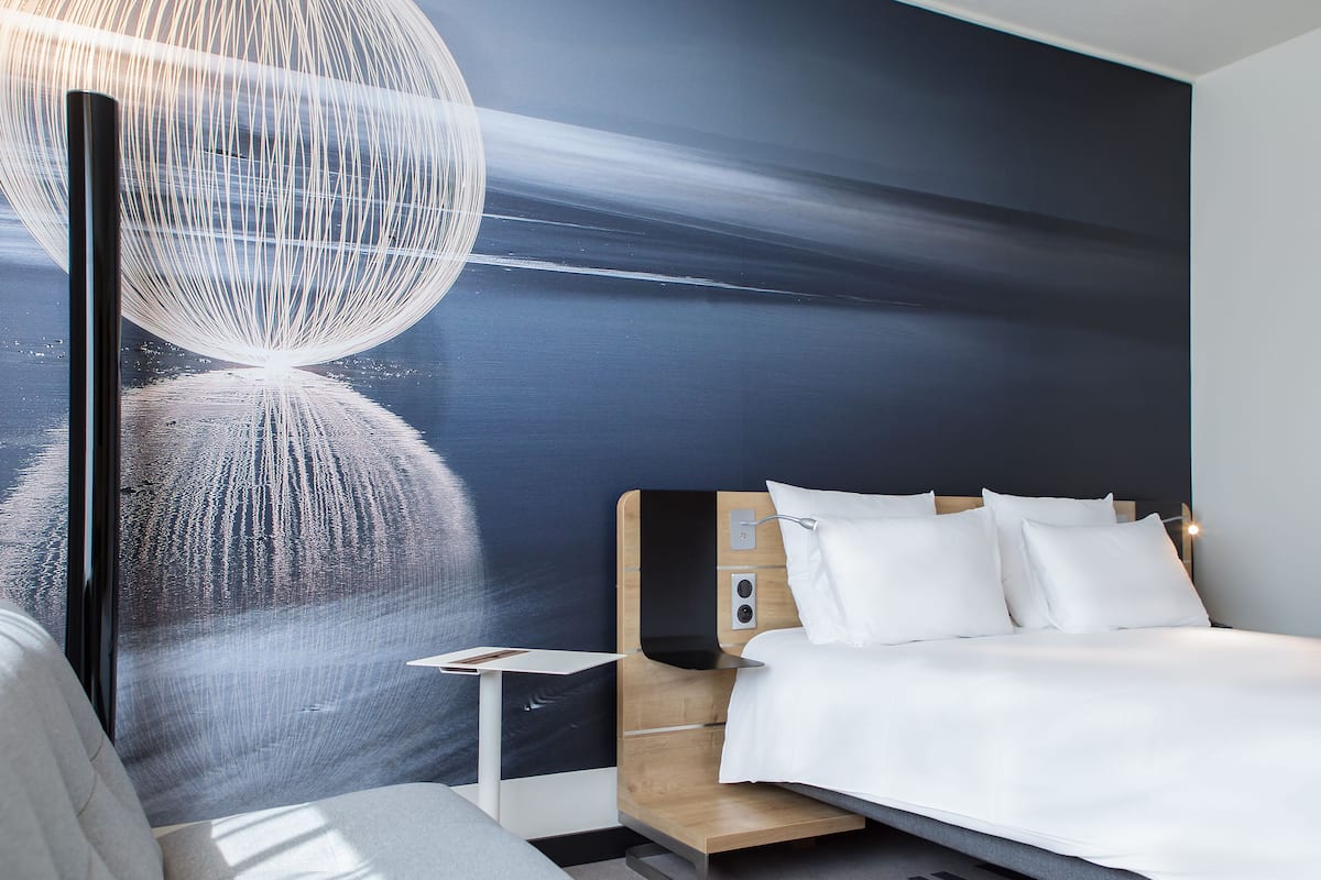 superior room, 1 double bed with sofa bed (comfortable) | hypo-allergenic bedding, minibar, in-room safe, desk