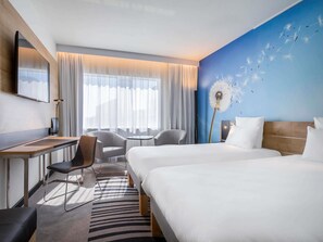 Chambre supérieure avec lits jumeaux, 2 lits jumeaux (Comfortable) | Literie hypoallergénique, minibar, coffre-fort, bureau