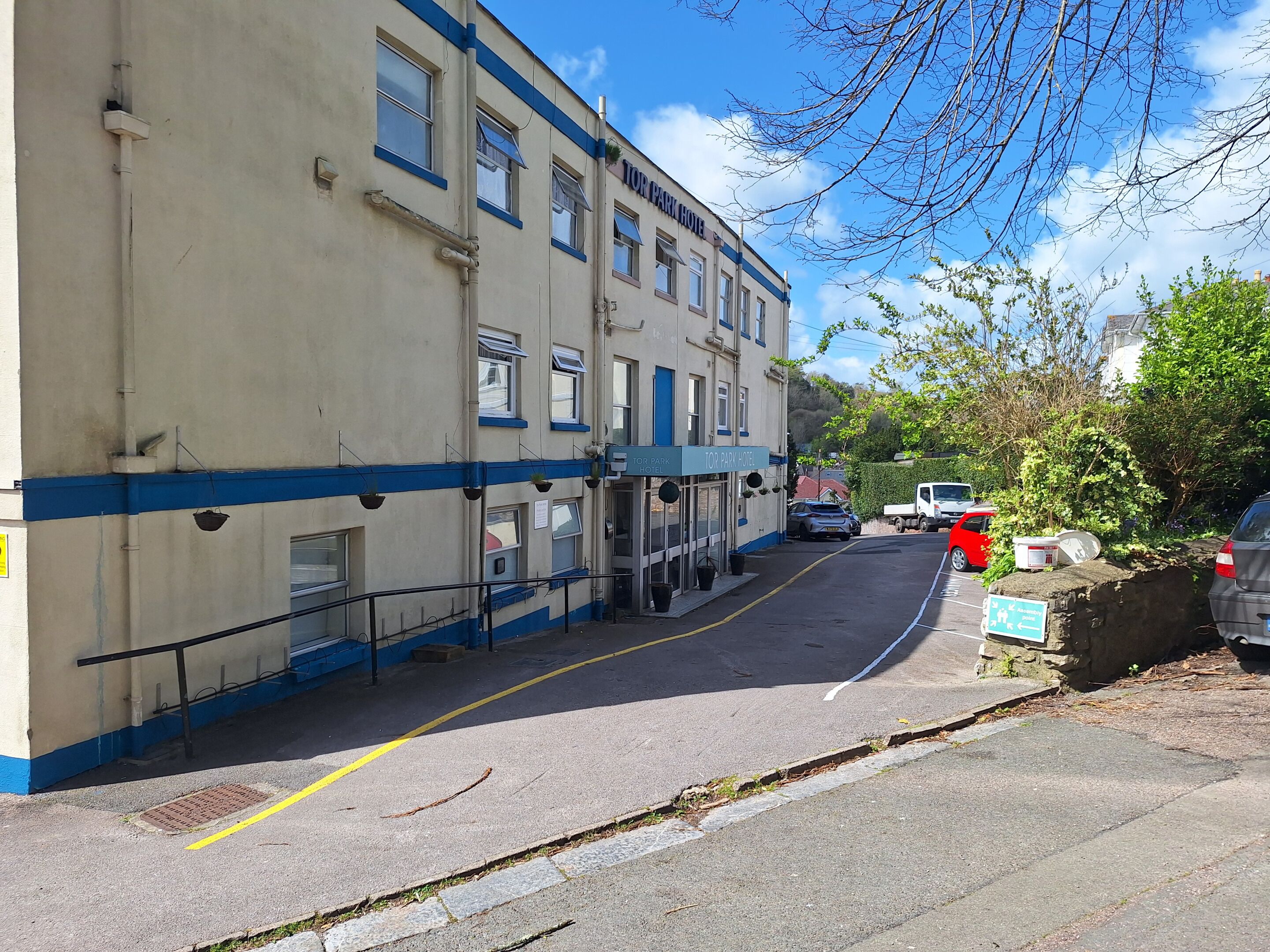 Vista des de l'allotjament