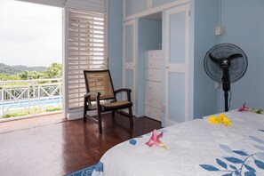 Superior Double Room, Multiple Beds, Balcony, Sea View (Potoo) | In-room safe, individually decorated, individually furnished - Green Castle Estate (Robins Bay)