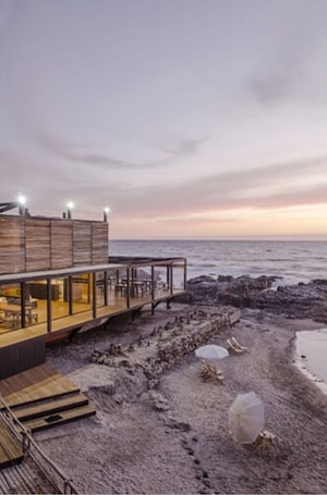 Plage. Hotel Apacheta