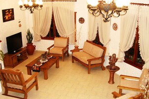 Sala de estar en el lobby