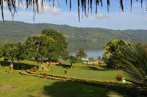 Uitzicht vanuit accommodatie