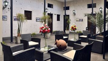 Sitzecke in der Lobby