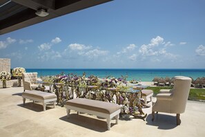 Zona para bodas al aire libre