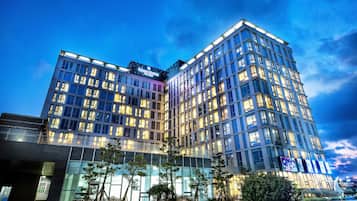 Front of property - evening/night