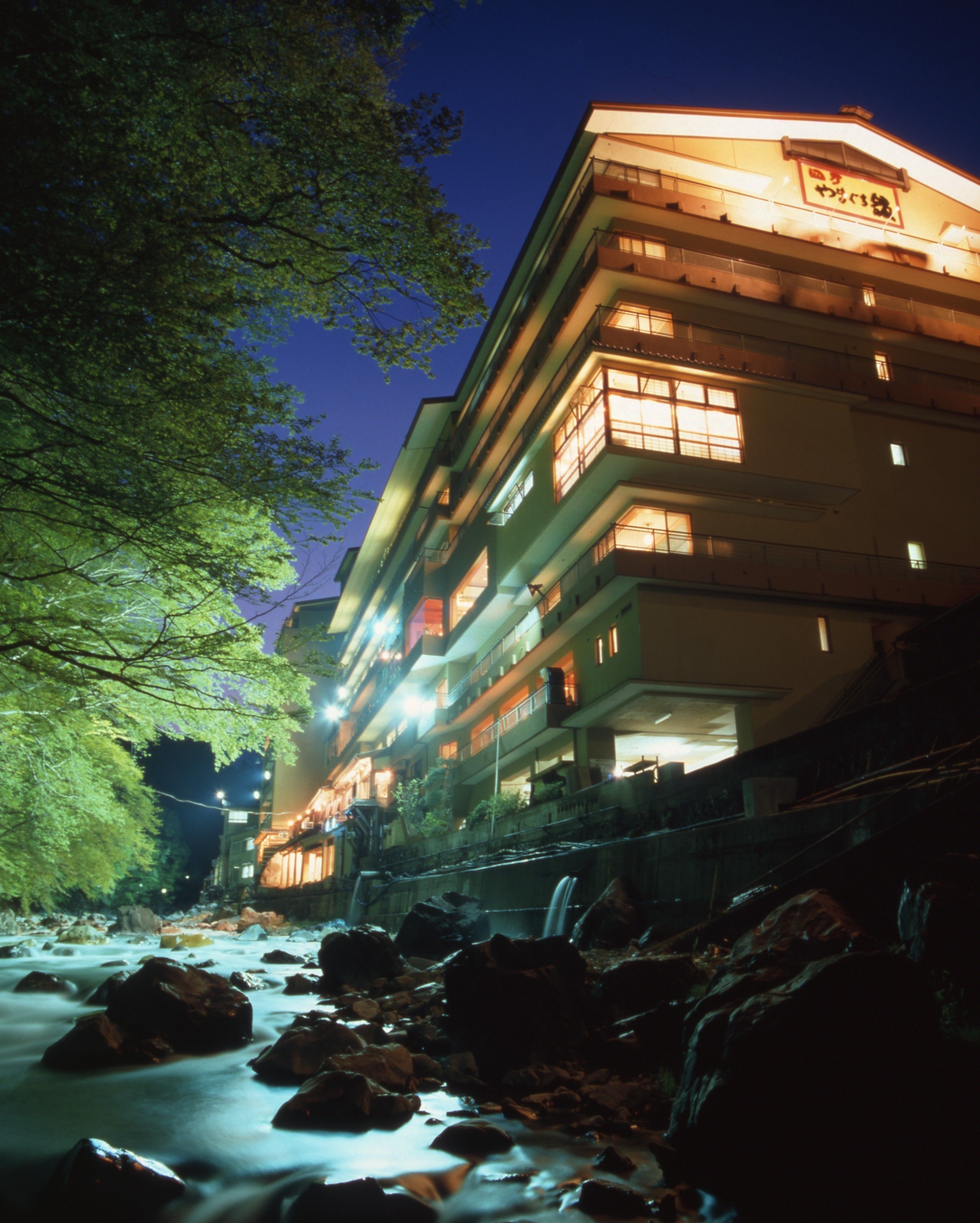 front of property – evening/night