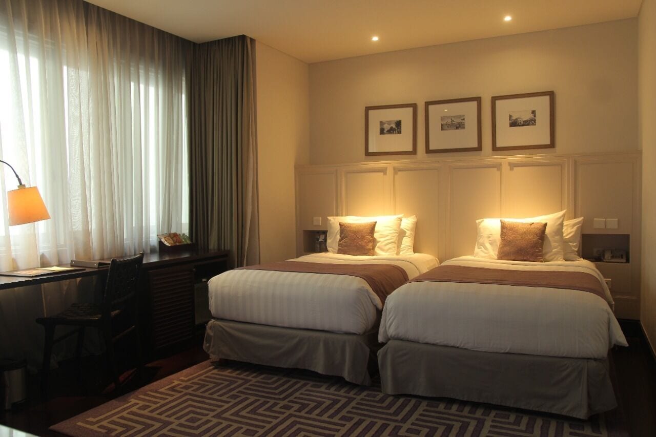 deluxe king room | 2 bedrooms, premium bedding, in-room safe, desk