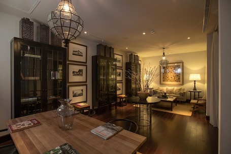 41-inch flat-screen TV with cable channels, LCD TV, pay movies