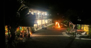 Front of property – evening/night
