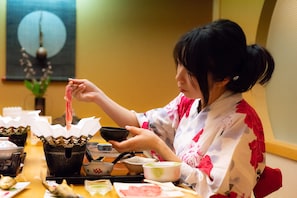 Gastronomisches Angebot des Ryokan