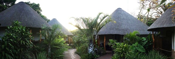 Property grounds - Lodge Afrique (St. Lucia)