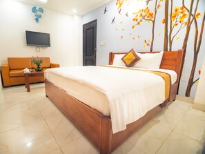 Deluxe Triple Room, 1 Bedroom, Non Smoking, City View | View from room