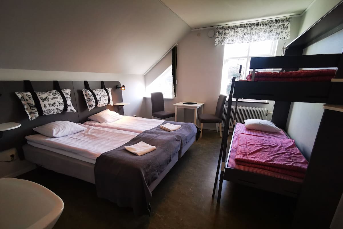 Classic Quadruple Room, Shared Bathroom | Iron/ironing board, free WiFi