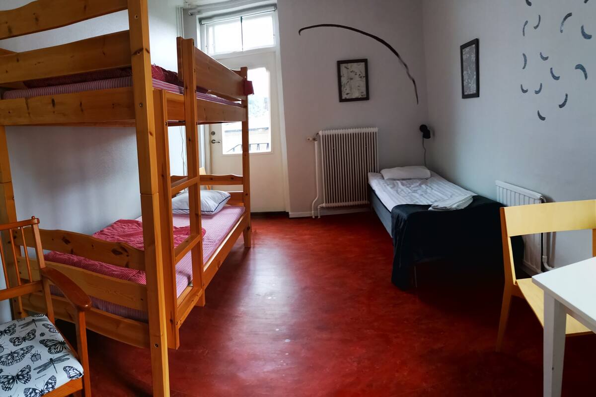 Classic Triple Room, Shared Bathroom | Iron/ironing board, free WiFi