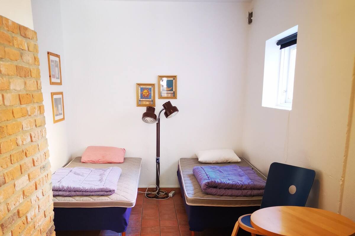 Basic Twin Room | Iron/ironing board, free WiFi