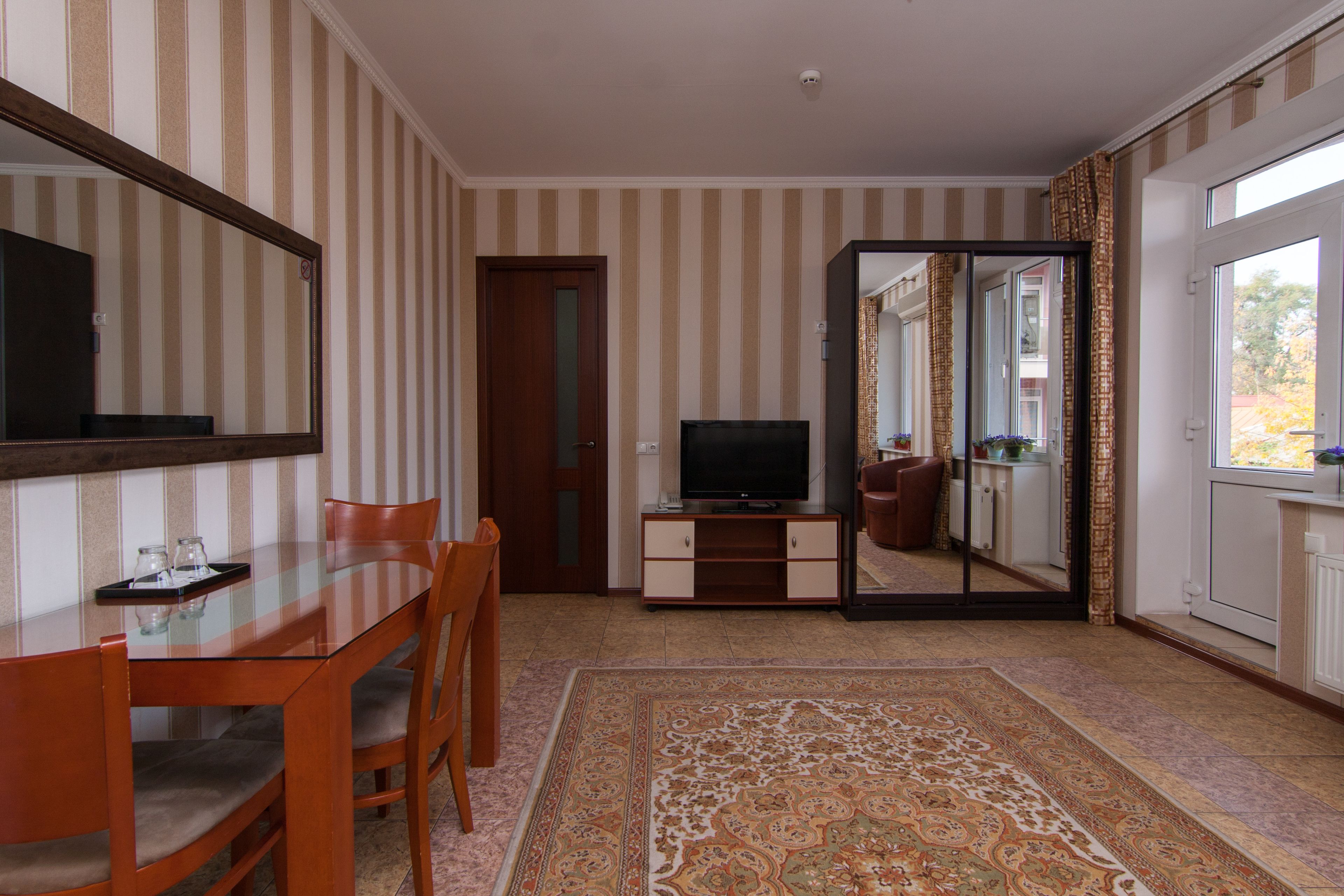 Business Apartment, 1 Bedroom, Kitchen | View from room