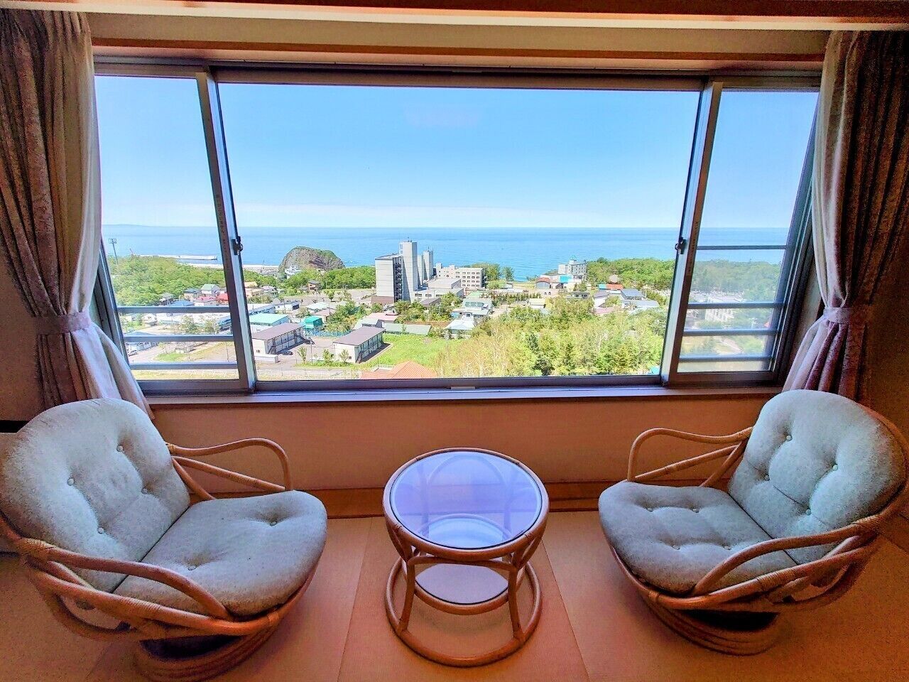 Phòng 2 giường đơn truyền thống, không hút thuốc (Japanese Style, West Wing) | Quang cảnh biển