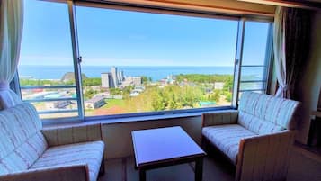 Traditional-Zimmer, Nichtraucher (Japanese Style, West Wing) | Strand-/Meerblick