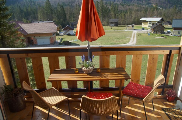 Appartement Exécutif, 1 chambre, balcon, vue montagne | Balcon