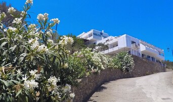 Entrada de la propiedad