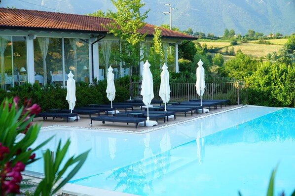 Villa - privat pool | Terrasse/gårdhave