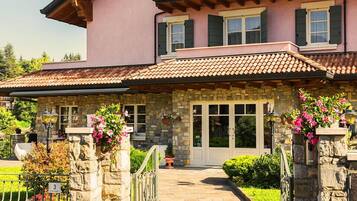 Voorkant van accommodatie