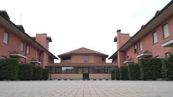 Facciata della struttura