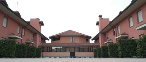 Fassade der Unterkunft