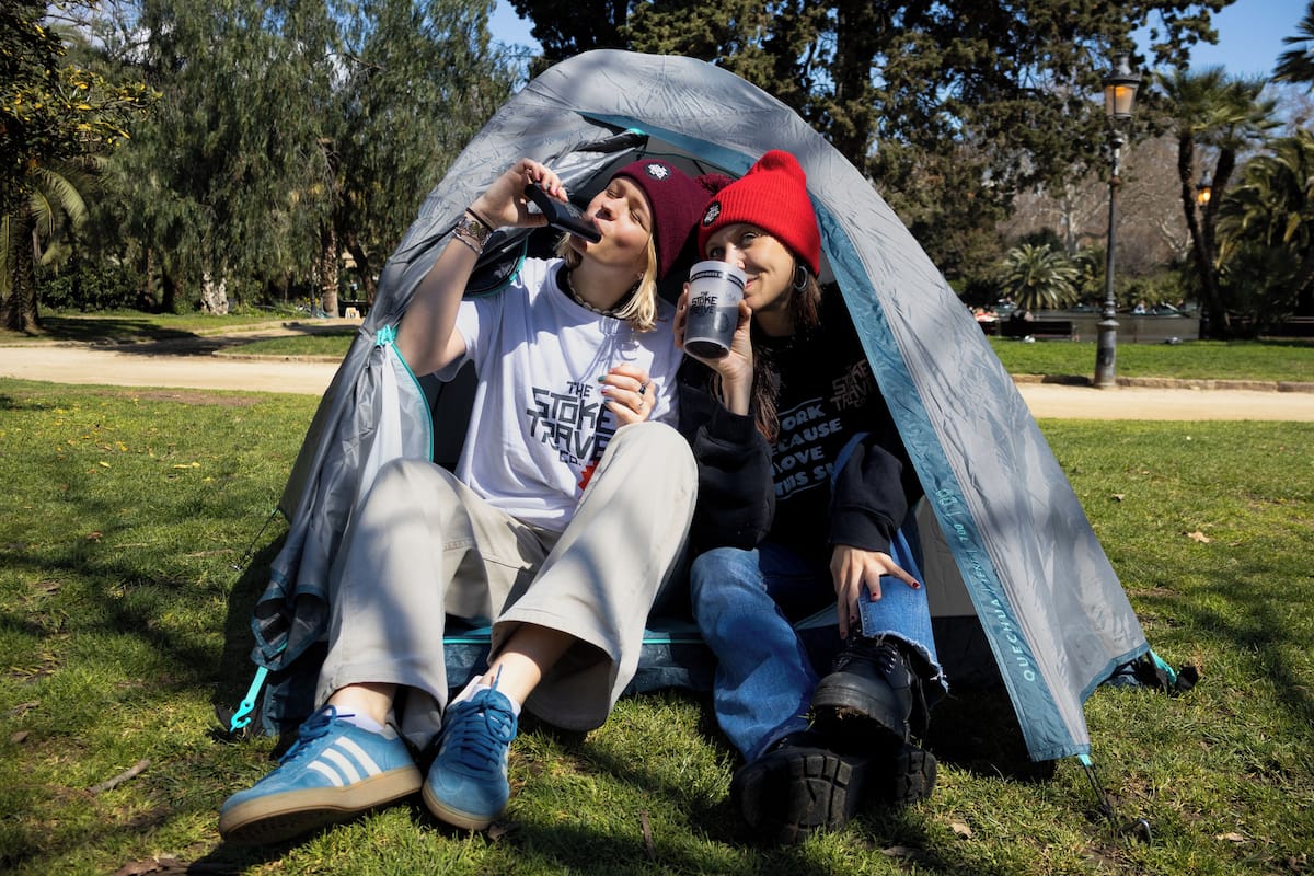 Shared tent (2 Adults) | 1 bedroom, bed sheets