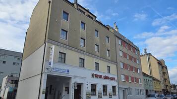 Fassade der Unterkunft