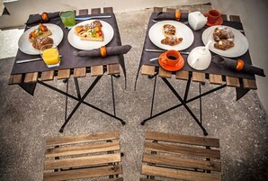 Desayuno buffet incluido todos los días 