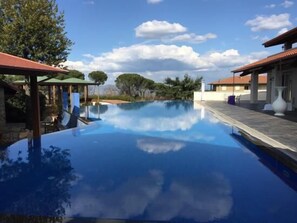 Seasonal outdoor pool