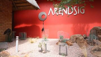 Façade de l’hébergement