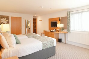 Double or Twin Room | Desk, laptop workspace, iron/ironing board, free WiFi