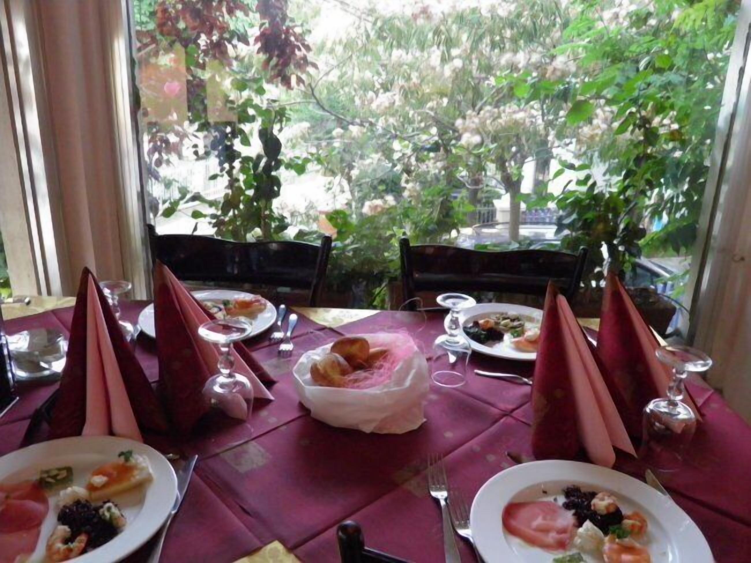 lunch and dinner served, local cuisine