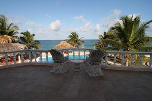Suite presidencial, vistas al mar | Terraza o patio