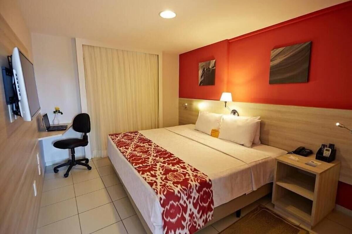 Minibar, in-room safe, desk, blackout drapes