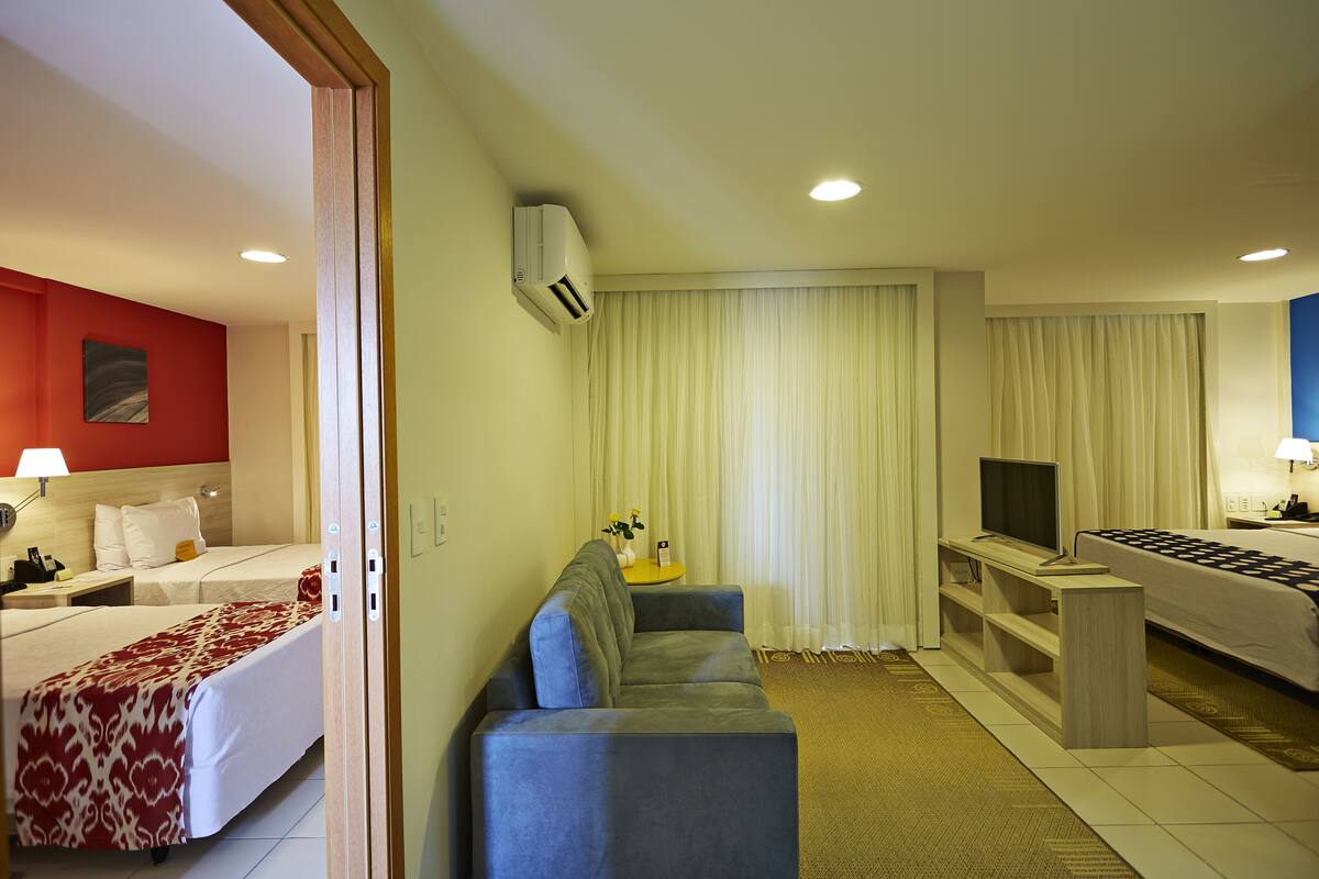 Minibar, in-room safe, desk, blackout drapes