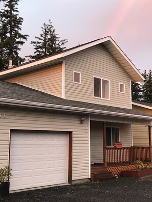 Façana frontal de l'allotjament