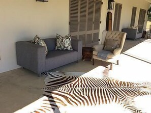 Suíte superluxo, varanda | Terraço/pátio