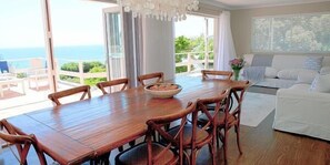 Luxury Penthouse, 2 Bedrooms | Living room | 43-inch flat-screen TV with satellite channels, TV - Seabreeze Luxury Two Bedroom Penthouse (Cape Town)