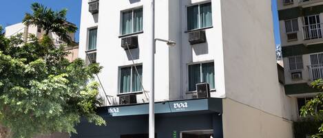 Façade de l’hébergement