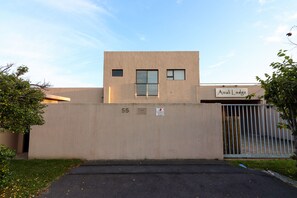 Majoituspaikan julkisivu