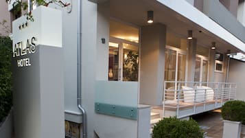 Fassade der Unterkunft