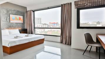 Superior Premier | Desk, blackout curtains, free WiFi, bed sheets